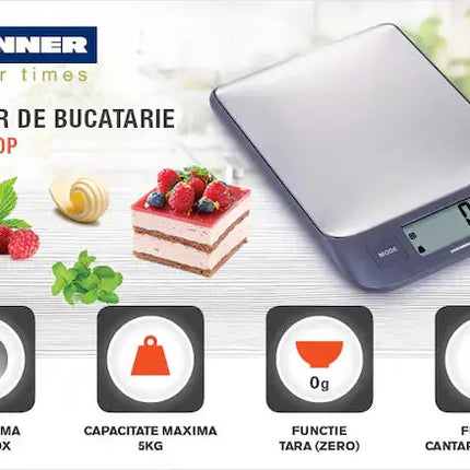 CANTAR DE BUCATARIE HEINNER HKS-5IXBK Heinner