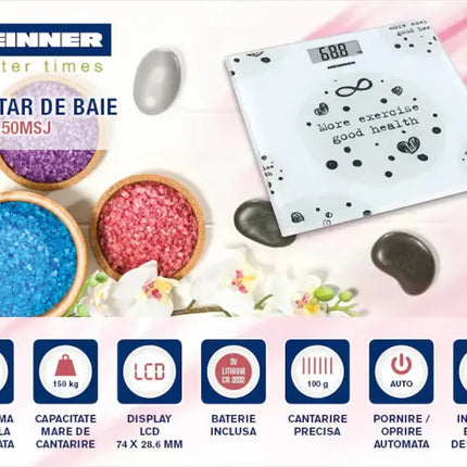 CANTAR ELECTRONIC DE PERSOANE HEINNER HBS-150MSJ Heinner