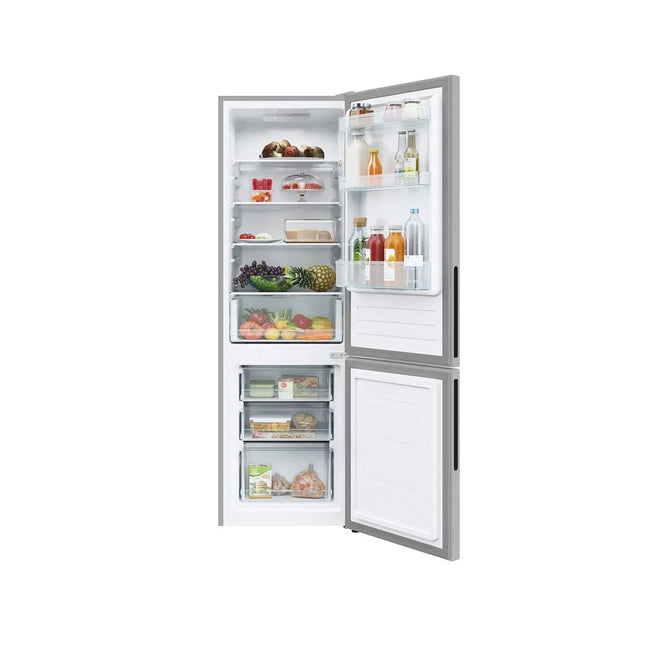 Combina frigorifica CANDY CCT3L517ES, Low Frost, 260 l, H 176 cm, Clasa E, argintiu CANDY