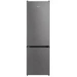 Combina frigorifica LDK CF-268S, Capacitate 268 l, Less Frost, Termostat reglabil, Iluminare LED, H 175 cm, Clasa E, Argintiu