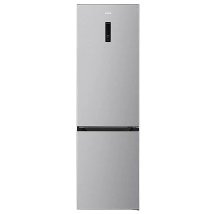 COMBINĂ FRIGORIFICĂ SAMUS SCX526NFC, 377 L, FULL NO FROST, AFIȘAJ ELECTRONIC LED, CLASĂ ENERGETICĂ C, TERMOSTAT ELECTRONIC REGLABIL, COMPARTIMENT CONVERTIBIL, ÎNĂLȚIME 200.5 CM, INOX / LATERALE ARGINT Samus