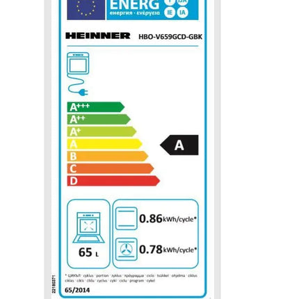 CUPTOR INCORPORABIL HEINNER HBO-V659GCD-GBK Heinner