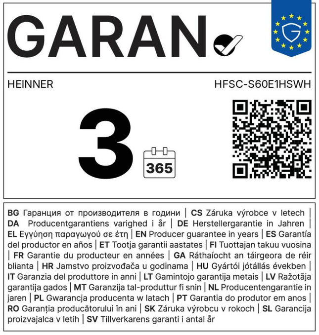 NOD: HFSC-S60E1HSWH: d452955490f73b37d6cf5c4de2a859e6