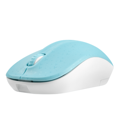 NATEC NMY-1651. Form factor: Ambidextrous. Device interface: Bluetooth, Movement resolution: 1600 DPI. Power source: Batteries. Product colour: Blue, White