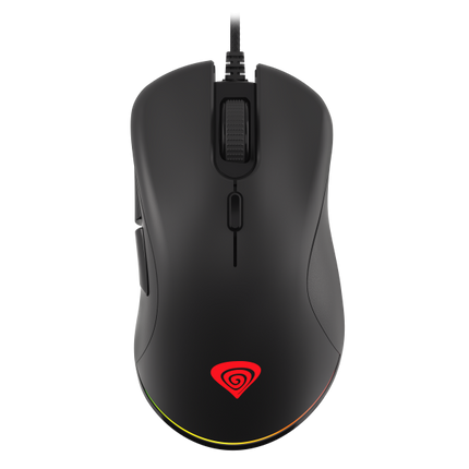 GENESIS Krypton 200. Form factor: Right-hand. Movement detection technology: Optical, Device interface: USB Type-A, Movement resolution: 6400 DPI, Frame rate: 6666 fps, Buttons type: Pressed buttons, Buttons quantity: 6, Scroll type: Wheel, Acceleration (max): 22 G. Illumination colour: Multi. Power