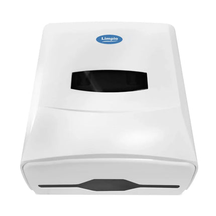 DISPENSER HARTIE IGIENICA LIMPIO DP1100JW2, PLASTIC, INCHIDERE CU CHEIE, ALB LIMPIO