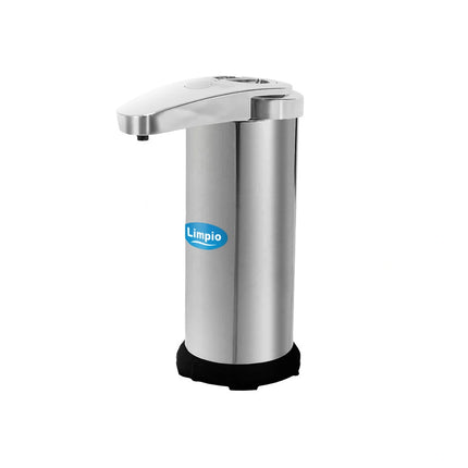 Dozator sapun lichid cu senzor Limpio SD251S – 250 ml, inox, baterii AA