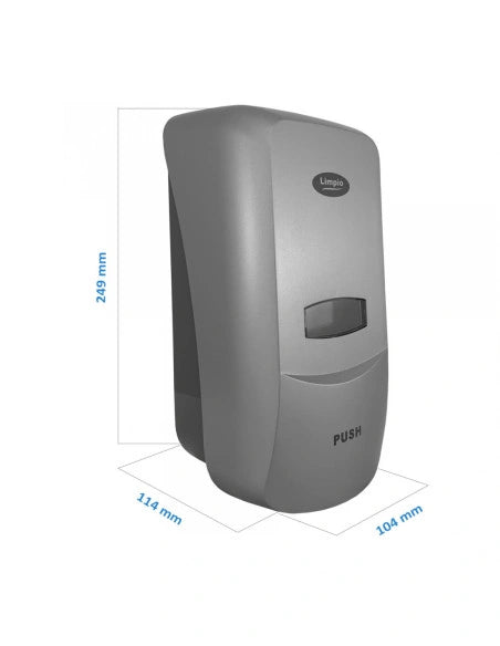 Dozator sapun lichid Limpio SD 1000S2 – 1000 ml, ABS, montaj suspendat, gri