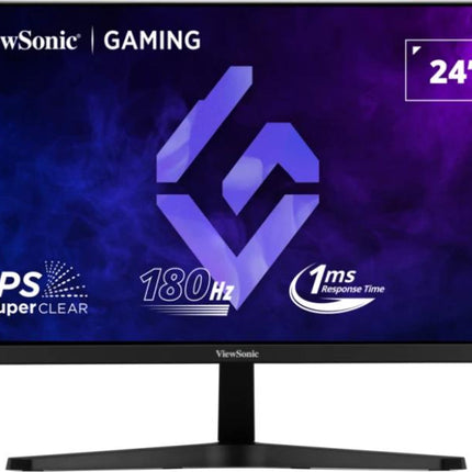 Monitor ViewSonic 23.8" VX24G1-HD, Diagonal (inch): 23.8, Diagonal (cm): 60, Aspect ratio: 16:9, Panel: IPS, Resolution: 1920x1080, Refresh Rate: 180Hz, Response time MPRT: 1ms, Brightness (max): 300 cd/mÂ², Contrast (static) : 1000:1, Contrast (dynamic): 50M:1, Viewing angle: 178/178, Color Gamut