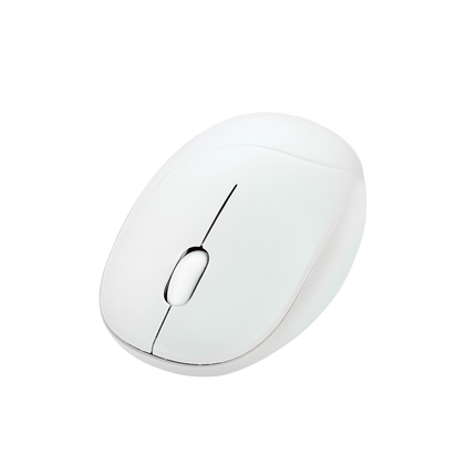 ASUS Fragrance Mouse MD101. Form factor: Ambidextrous. Movement detection technology: Optical, Device interface: RF Wireless + Bluet ooth, Movement resolution: 2400 DPI, Buttons type: Pressed buttons, Buttons quantity: 3, Scroll type: Wheel. Power source: Batteries. Product colour: White