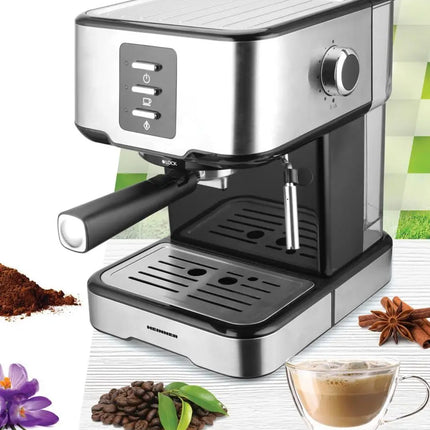 ESPRESSOR MANUAL HEINNER BRASSILE HEM-850IXBK Heinner