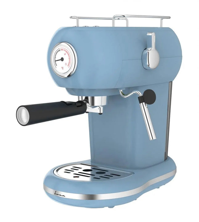 ESPRESSOR MANUAL FRAM FEM-D15RBL, 1100 W, REZERVOR 1.2 L, 15 BAR ALBASTRU FRAM