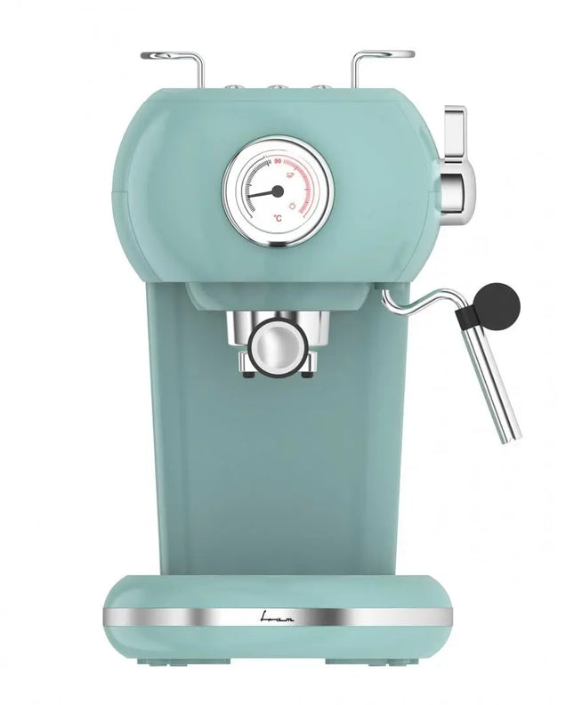 ESPRESSOR MANUAL FRAM FEM-D15RGR, 1100 W, REZERVOR 1.2 L, 15 BAR VERDE FRAM