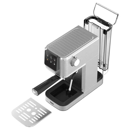 ESPRESSOR SAMUS PICCOLO 20 K, 20 BARI, TOUCH CONTROL, 5 OPȚIUNI CAFEA, REZERVOR APĂ 1.2 L, 1350 W, SISTEM ELECTRONIC DE ÎNCĂLZIRE, CAFEA MĂCINATĂ SAU CAPSULE, DUZĂ ABUR Samus