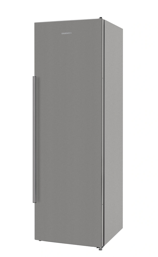 Frigider cu o Usa Daewoo FC-396VEX, de Tip Static, Capacitate Neta 396 L, 6 Rafturi de Depozitare + 1 Sertar, Clasa E, Argintiu