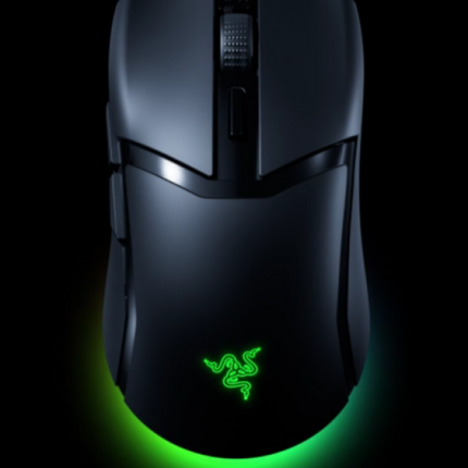Mouse gaming Razer Cobra HyperSpeed, iluminare Razer Chroma RGB, senzor Razer Focus X 26K Optical Sensor, rezolutie maxima 26000 DPI, switch Optical Mouse Switches Gen-4, negru