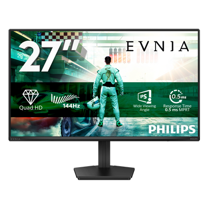 Monitor Philips 27" 27M2N3500NF/00, Diagonal (inch): 27, Diagonal (cm): 68, Aspect ratio: 16:9, Panel: IPS, Resolution: 2560x1440, Refresh Rate: 144Hz, Response time MPRT: 0.5ms, Brightness (max): 300 cd/mÂ², Contrast (static) : 1500:1, Contrast (dynamic): Mega Infinity DCR, Viewing angle: 178/178