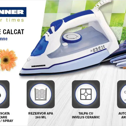 FIER DE CALCAT HEINNER AQUAMARINNE HIS-2400AQ Heinner