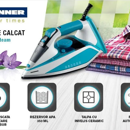 FIER DE CALCAT HEINNER EMERALDSTEAM HSI-2400LGR Heinner
