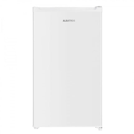 FRIGIDER ALBATROS FA113E, 90 LITRI, H 85 CM, MIC, CU 1 USA SI 2 RAFTURI,TERMOSTAT REGLABIL, USA REVERSIBILA, ILUMINARE INTERIOARA, PICIOARE REGLABILE,CLASA E, ALB, Albatros