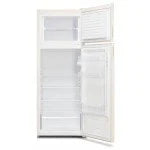 Frigider cu doua usi LDK LF-220EB, Capacitate 213 l, Less Frost, Termostat ajustabil, Iluminare LED, H 144 cm, Bej