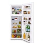 Frigider cu doua usi LDK LF-465NFDW, Capacitate 465 l, No Frost, Multi AirFlow, Crisper Box, Termostat ajustabil, H 186 cm, Clasa E, Alb