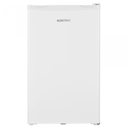 Frigider cu o usa Albatros FA115IME, Motor Inverter, 90 L, Clasa energetica E, H 85 cm, Alb