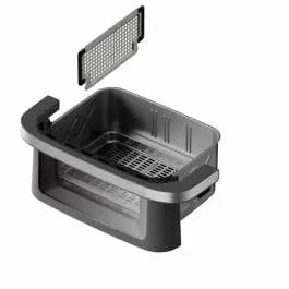 FRITEUZĂ CU AER CALD HEINNER HAF-C10DB22GREY, 2200W, CAPACITATE 10 L, TEHNOLOGIE DE CIRCULARE RAPIDĂ A AERULUI, CAVITATE METALICĂ, 2 FERESTRE DE SUPRAVEGHERE CU LUMINĂ INTERNĂ AUTOMATĂ, TEMPERATURĂ 80 Heinner