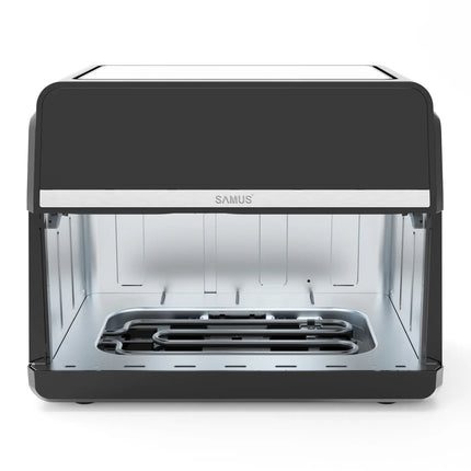 FRITEUZA CU AER CALD SAMUS AF9DUO-S2600DW, 2600 W, 9 LITRI, TOUCH CONTROL, 10 PROGRAME Samus