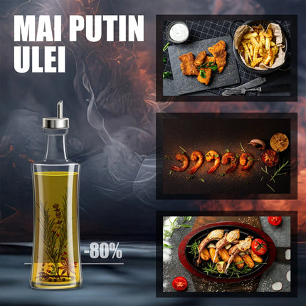 FRITEUZA CU AER CALD SAMUS AF9DUO-S2600DW, 2600 W, 9 LITRI, TOUCH CONTROL, 10 PROGRAME Samus