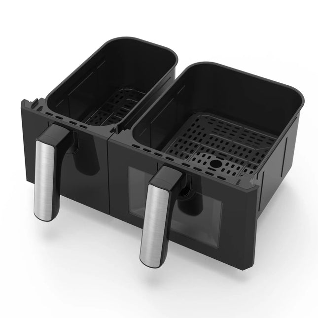 FRITEUZA CU AER CALD SAMUS AF9DUO-S2600DW, 2600 W, 9 LITRI, TOUCH CONTROL, 10 PROGRAME Samus