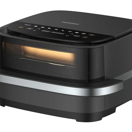 FRITEUZA CU AER CALD SI CUPTOR PIZZA 2 IN 1 HEINNER PIZZA EASTFRY HPAF-B4DC22BK