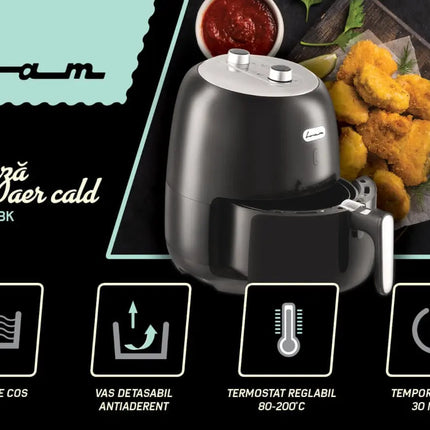 FRITEUZA FRAM AIRFRYER FAF-1500BK FRAM