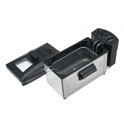 FRITEUZA HEINNER HDF-1800SS, 1800 W, TERMOSTAT REGLABIL, TIMER, 3 L, INOX Heinner