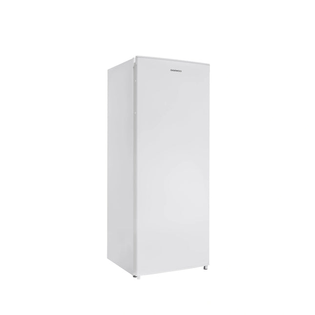 Congelator Vertical Daewoo FZ-160MEW, de Tip Static, Capacitate Neta 160L, 5 Sertare, Control Mecanic al Temperaturii, Clasa E, Alb