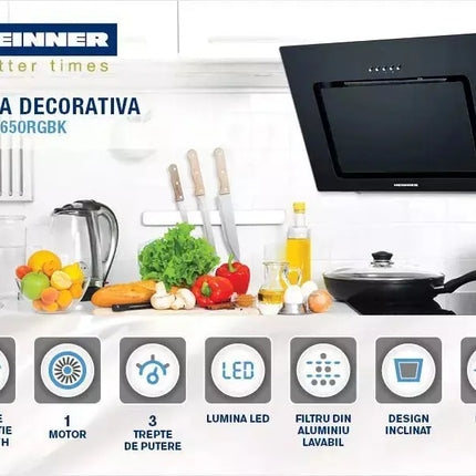 HOTA INCORPORABILA DECORATIVA HEINNER DCH-650RGBK Heinner