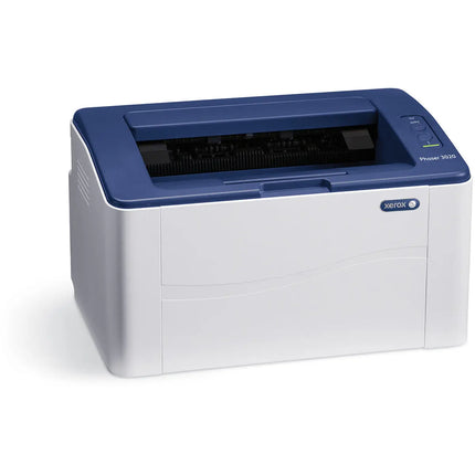 Imprimanta laser monocrom Xerox Phaser 3020, Wireless, A4, Alb-Albastru XEROX