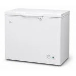 Lada frigorifica LDK BD-200FCGC, Clasa E, Capacitate 195 l, Congelare rapida, Termostat ajustabil, Alb