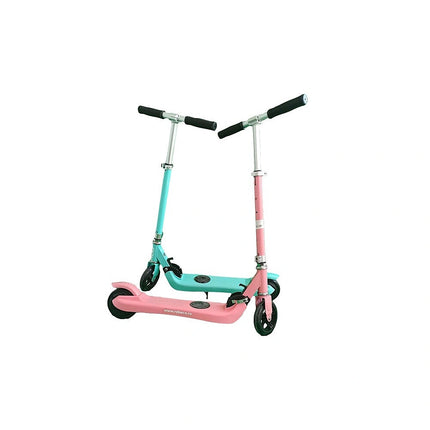 Trotinet Electric pentru Copii RDB-LYS028 Kids, 150 W, 2022, ROZ-ALBASTRU-NEGRU