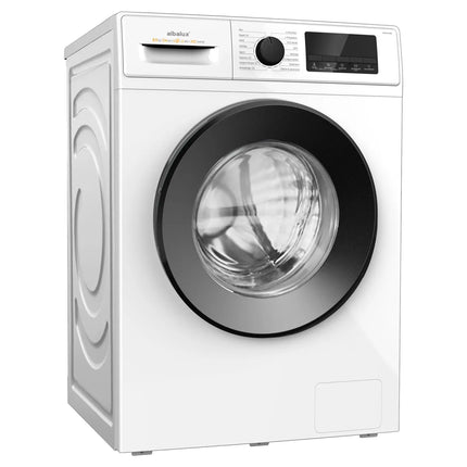 MASINA DE SPALAT RUFE ALBALUX AXWGI1482, 8 KG, MOTOR INVERTER, 16 PROGRAME, 1400 ROTATI, CLASA ENERGETICA A-10%, ADAUGARE RUFE, CONTROL ANTISPUMA, BLOCARE ACCES COPII, ALB ALBALUX