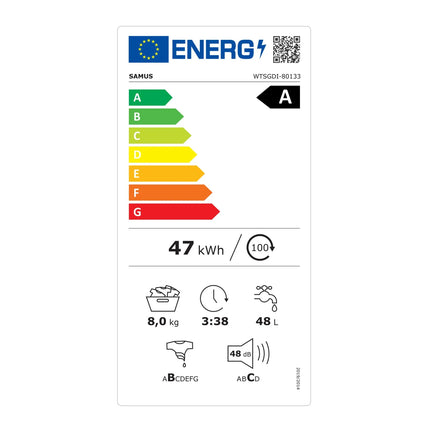 MASINA DE SPALAT RUFE CU INCARCARE VERTICALA SAMUS WTSGDI-80133 Samus