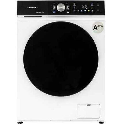 Masina de Spalat Rufe Frontala Daewoo DWD-CS6100 6KG 1000RPM 16 Programe Panou de Control Negru cu Pictograme Colorate Motor Inverter Clasa A Alb