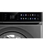Masina de spalat rufe LDK Queen3 814DDMTS, Clasa A, Capacitate 8 Kg, 1400 rpm, 14 programe, Control Touch, Steam, Super Spa, My Cycle, Amanare pornire, Prespalare, Intensiv, Motor Inverter Direct Drive, Argintiu
