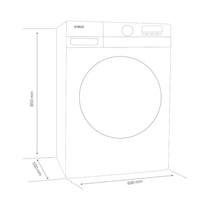 MASINA DE SPALAT RUFE SAMUS WSLI-9144