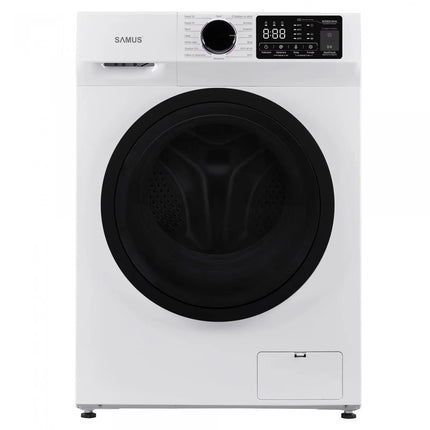 MASINA DE SPALAT RUFE SAMUS WSNDI-9141,9 KG, MOTOR INVERTER, 15 PROGRAME, 1400 ROTATII, CLASA A, BLOCARE ACCES COPII, ALB Samus
