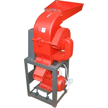 Moara electrica cu ciocanele si valt Rotakt ROMCF-21QIIC,1800 W,2800 rpm,5 ciocanele,3 site,capacitate maxima de macinare 220 kg/h,Rosu Rotakt