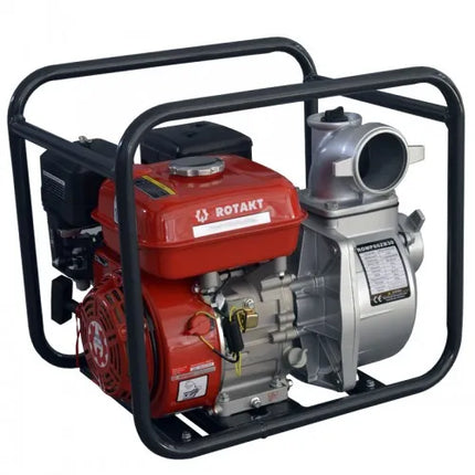 MOTOPOMPA ROTAKT ROMP50YB50-3,7CP,50L,PE BENZINA,PENTRU APA CURATA, ROSU Rotakt