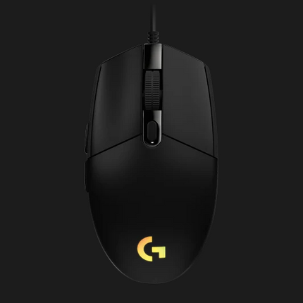 Logitech mouse cu fir G102 RGB, 6 butoane, 8000 dpi, senzor optic, USB, negru