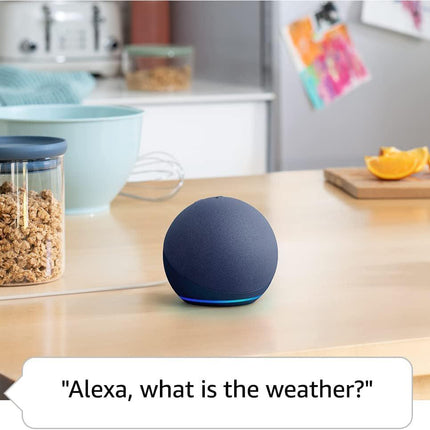 Boxa inteligenta Amazon Echo Dot 5 (2022), Control Voce Alexa, Bluetooth, Wi-Fi, Deep Sea Blue