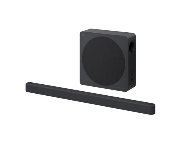 Soundbar TCL A65K, 3.1.2, 410W, Bluetooth 5.3, HDMI eARC, Audio by Bang & Olufsen